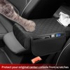 viriech Car Armrest Cushion, Multifunctional Car Tissue Holder, Car Armrest