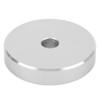 Phonograph Record Adapter Metal Turntable Disc Accessory Replacement Part Silver