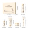 5-In-1 Reis Hautpflege Set, Natürliche Reis Hautpflege mit Toner, Serum,