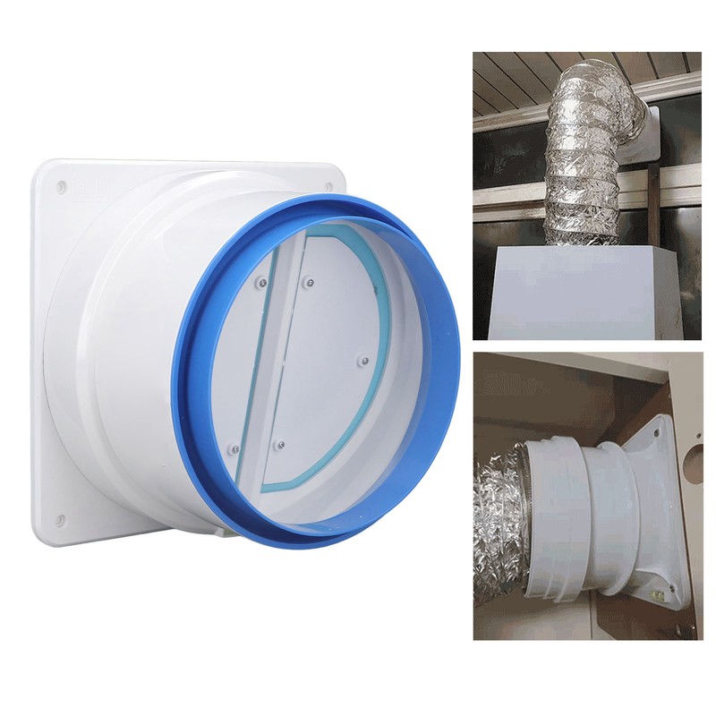 Kitchen Range Hoods Check Valve Automatic Anti Odor 1 Way