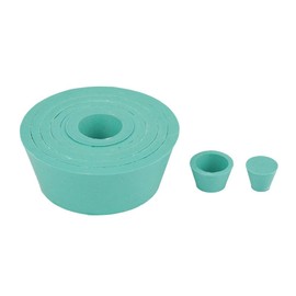 Rubber Stopper Tapered Filter Adapter Cone Set Buchner Funnel Hip Flask Adapter Set Stopper Buchner Funnel Hip Flask Filtration Set Cone Collar Green Good Elasticity Smooth
