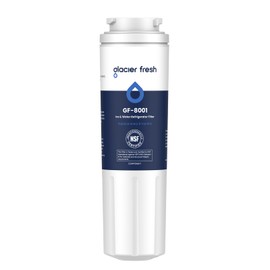 GLACIER FRESH UKF8001 Compatible with Whirlpool Refrigerator Water Filter 4, EDR4RXD1, EveryDrop Filter 4, 4396395, Maytag UKF8001, UKF8001AXX, WHR4RXD1, KAD4RXD1, 46-9006, Puriclean II, Pack of 1