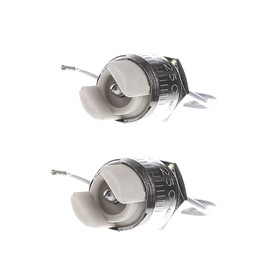 2 x R7s 220V 6A 25cm Length 25cm Soapstone and Metal Halogen LED Lamp Holder