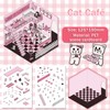 4 Sets Sticker Pack DIY 3D Stickers, Cute Sets for