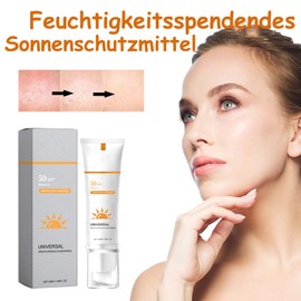 Soleneva Sonnencreme Gesicht LSF 50, Feuchtigkeitsspendende Sunscreen für das Gesicht SPF 50, Sonnenschutz mit UVA/UVB-Schutz, Nicht fettend, Für Alle Hauttypen, Hautpflege für Gesicht und Körper
