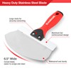 Goldblatt 2 Pieces Bucket Scoop for Drywall, Plaster - Stainless