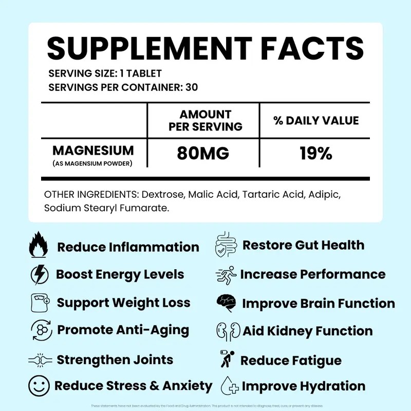 Molecular Hydrogen Tablets for Antioxidant Support & Deep Hydration |