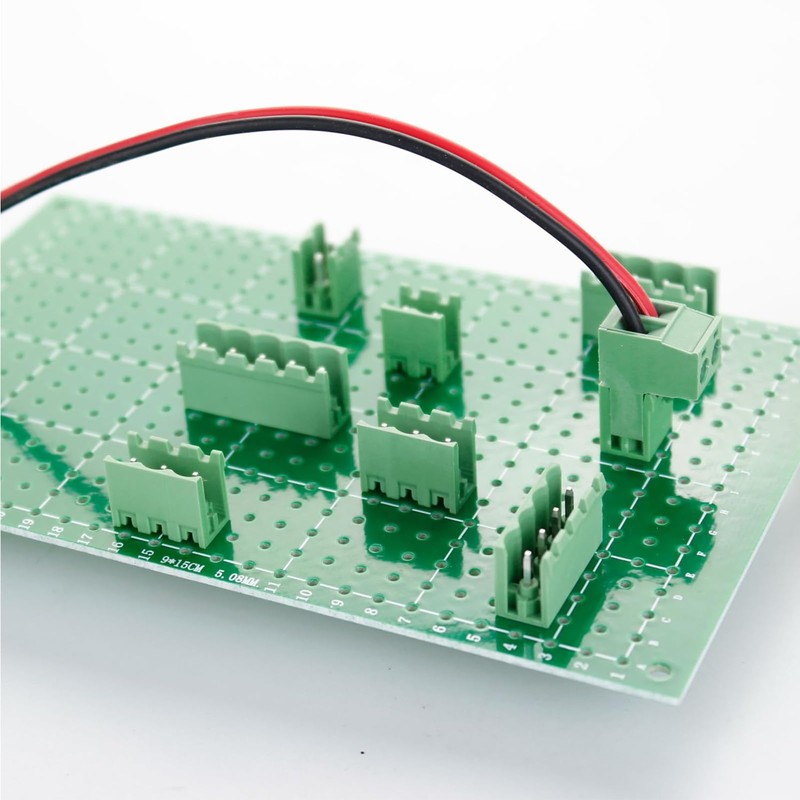 BEHOSHI PCB Terminal Block Set Plug Compatible Terminal Block Insert