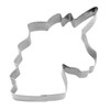 Städter Ausstechform Einhorn aus Edelstahl in Silber, 8cm