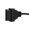 Acouto Cable Conector de diagnóstico, OBD1 de 12 Pines a