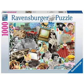 Ravensburger Puzzle 17387 Los años 50 – Puzzle de 1000 Piezas, para Adultos y niños a Partir de 14 años
