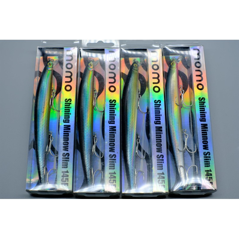 momolures - Shining Minnow Slim 145F Floating Silent Wire Weight