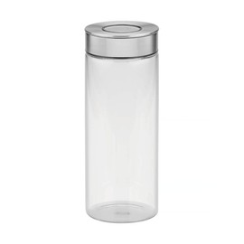 Tramontina 61227/050 TRAMONTINA, Storage Container, Glass Container (Cannister) Preserva, 0.3 gal (1.8 L), Airtight, Heat-resistant Glass, Stainless Lid, Silver