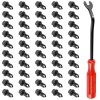 Caltric 50 Fender Rivet Clips w/ Tool for Polaris General
