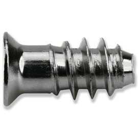 Mprofi MT® 100 x Euro Screws 6.3 x 13 mm - Furniture Screws with Countersunk Head - Connection Screw Full Thread Bore Diameter 5 mm - Galvanised Steel Special Screw for Drawer Rails, Hinges - EV/100