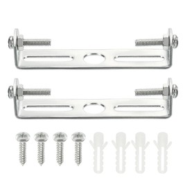sourcing map Pack of 2 Ceiling Light Panels 75 x 18 x 16 mm Lighting Bracket for Chandeliers in the Home Office