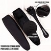 Dermaroller Blackbeard 0.3mm Rodillo de Microagujas de Titanio para Crecimiento