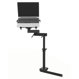 SPIRRELAB Truck Laptop Mount Fit for 2012-2025 Dodge Ram 1500 2500 3500 4500 5500, No-Drill Vehicle Computer Mount for Truck