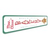 Mrs Claus Bakery Sign - 9 x 36