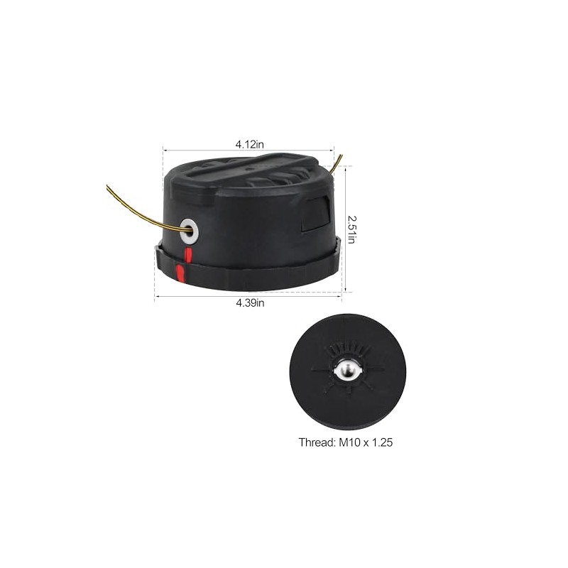 Rifatrio DWZSTH999 Replacement Head for Dewalt DCST972,DCST922,DCST925,DCST920,DCST970 Cordless String Trimmer