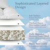 SHOUREN 4 Inch Memory Foam Mattress Topper Twin for Back