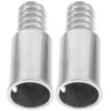 Healifty 2-Pack Stainless Steel Threaded Connection Parts 1 Inch Threaded