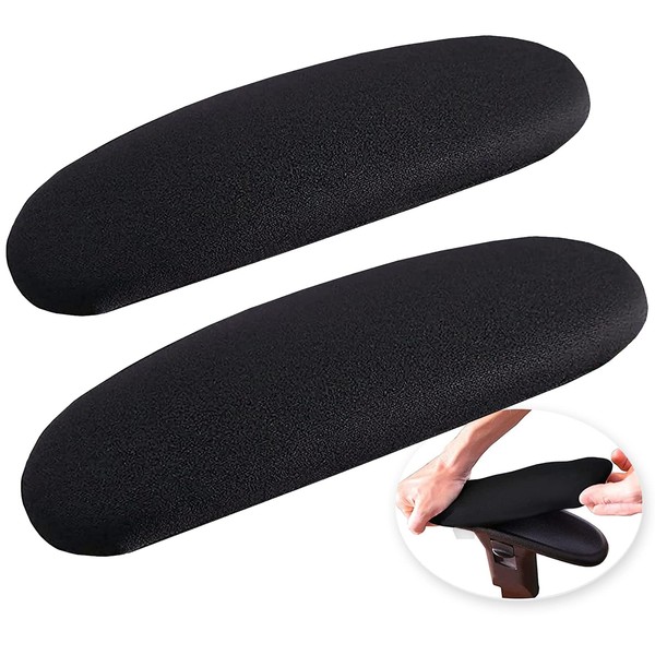 1 Pair Chair Cover, Office Chair Cover, Armrest Cover, Armrest Cushion, Arm Pain Prevention, Seat Chair, Removable, Protective, Stretchable, Armchair Protector, Elbow, Arm Protection, Easy to Wash (Chair Armrest Cover)