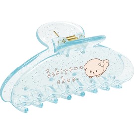 San-X Ishiyo-dan FE43908 Hair Claw H1.8 x W4.3 x D2.0 inches (45 x 110 x 50 mm)