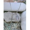 Unbranded Dainty Cross & Virgin Mary Necklace • Minimalist Necklace