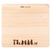 Kai AP5124 Moomin Cutting Board, 9.1 x 8.3 inches (230