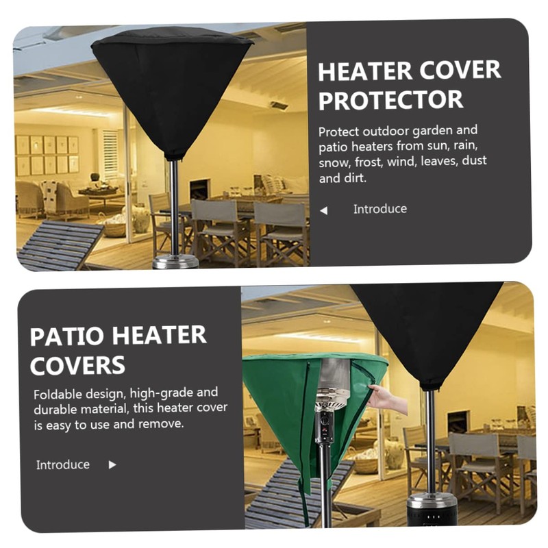 Levemolo Outdoor Heater Sleeve Patio Heater Cover Sun Rain Frost