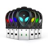 Wotbcg Mini Mouse Jiggler, USB Connection Mouse Mover 2 Modes