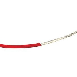 "Belden 8524 002100 WIRE, HOOK UP, 22AWG, STRANDED, PVC, 1000V, MIL-W-76C TYPE MW RED"