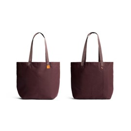 Bellroy Market Tote – (Tote Shoulder Shopping Bag) - Burgundy