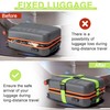 Luggage Straps for Suitcases 4 Pack, TSA Approved Travel Essentials,