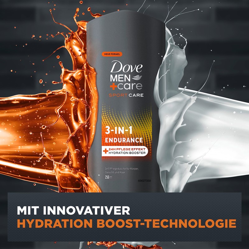 Dove Men+Care Endurance 3-in-1 Shower Gel 250ml