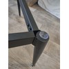 sumatos Modern Table Base,Industrial Metal Table Legs with Suction Cups,Desk