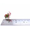 Sansukjai Elephant Tiny Micro Figurines Hand Blown Glass Art Animals