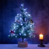 ZELUXDOT 400ft 1200LED Fairy Light String Green Copper Wire Cool