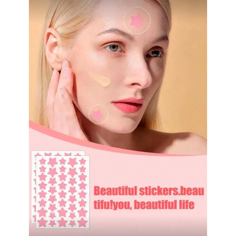 Pimple Patch - 240 Parches Anti Acné Waterproof Color Rosa