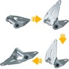Garage Door Hinge # 1 | 14 Gauge Steel with