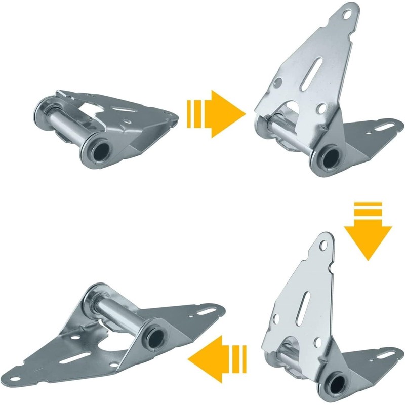 Garage Door Hinge # 1 | 14 Gauge Steel with