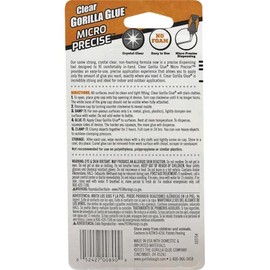 Gorilla Glue 5 g Transparente Micro Preciso