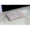Stonkraft Rectangular Ribbed Shaped Soap Dish Made of Natural Rainbow