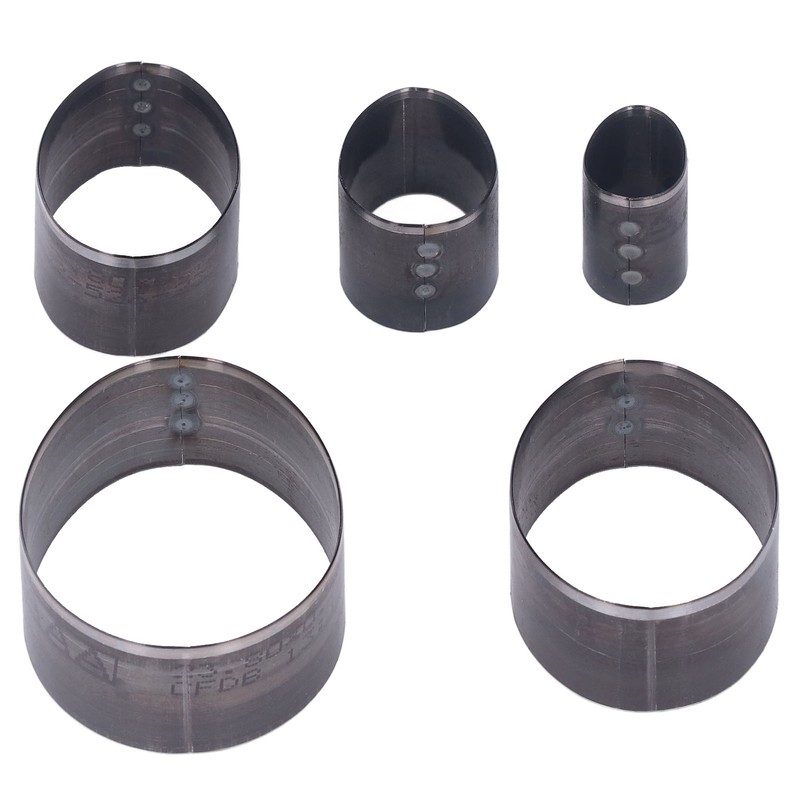 5PCS Leather Die Cutter Egg Shape Oval 20‑60mm Punching Die