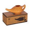 HealthGoodsAU - Freckle Pattern Orange Ceramic Neti Pot for Nasal