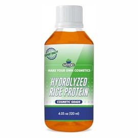 MYOC Hydrolyzed Rice Protein – Cosmetic Grade | For Skin & Hair Care Formulations | Water-Soluble Protein for DIY Creams, Serums, Conditioners & Masks | 120 ml / 4.06 Fl Oz