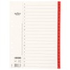 Esselte Numerical 69867 Heading, A4, Red