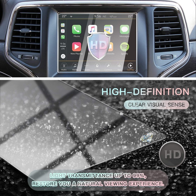CDEFG Car Touchscreen Navigation Touch Screen Protector for 2014-2018 Grand