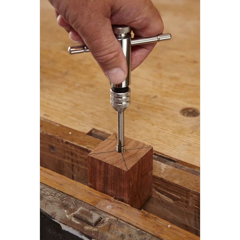 PSI Woodworking BSTAPSET2 Bottle Stopper Woodturning Tap & Drill Bit